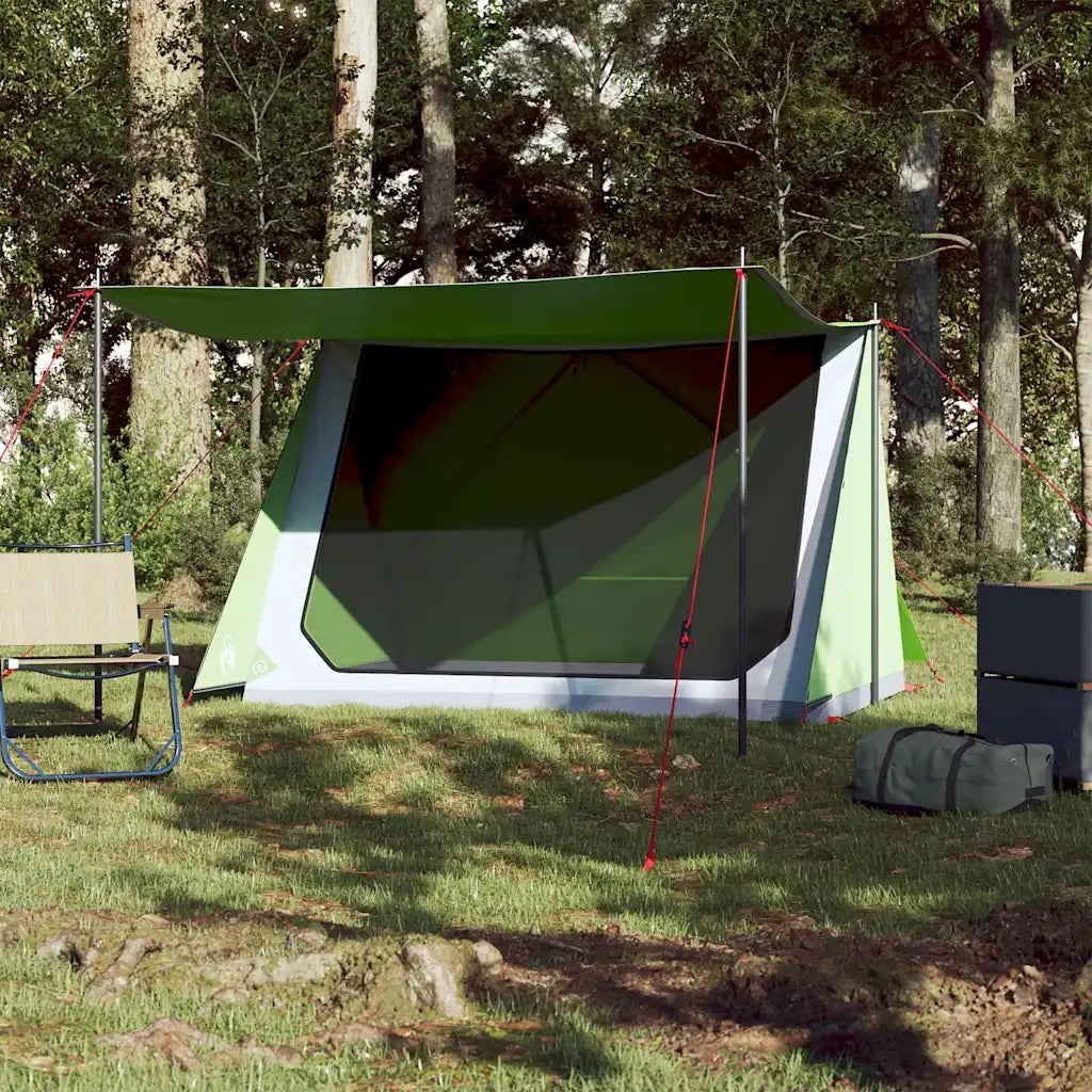 Tenda da Campeggio per 2 Persone-Tenda per Escursionismo Verde Impermeabile 818586
