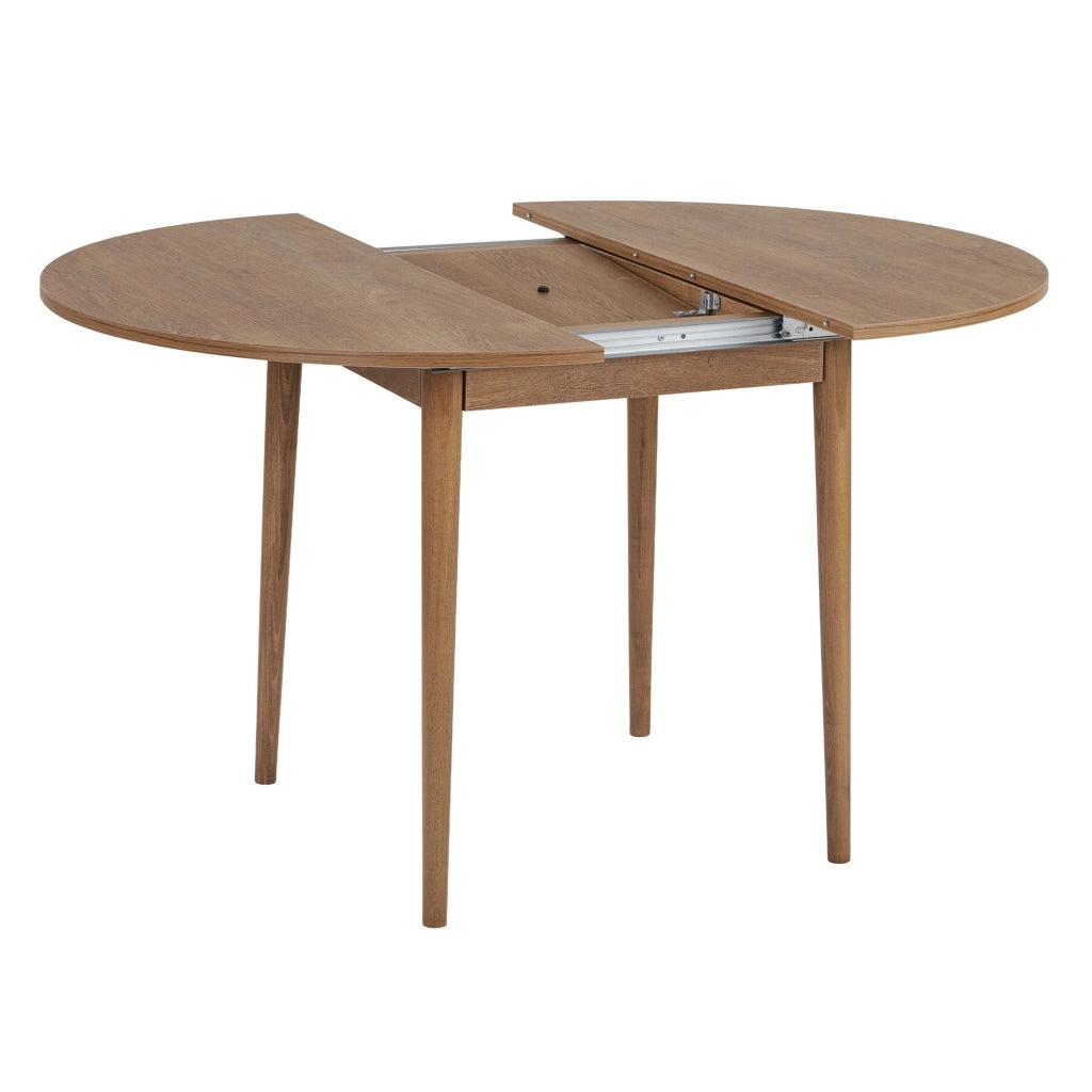 Bee, Tavolo Allungabile Allungabile, 100x100x75h cm Marrone Quercia