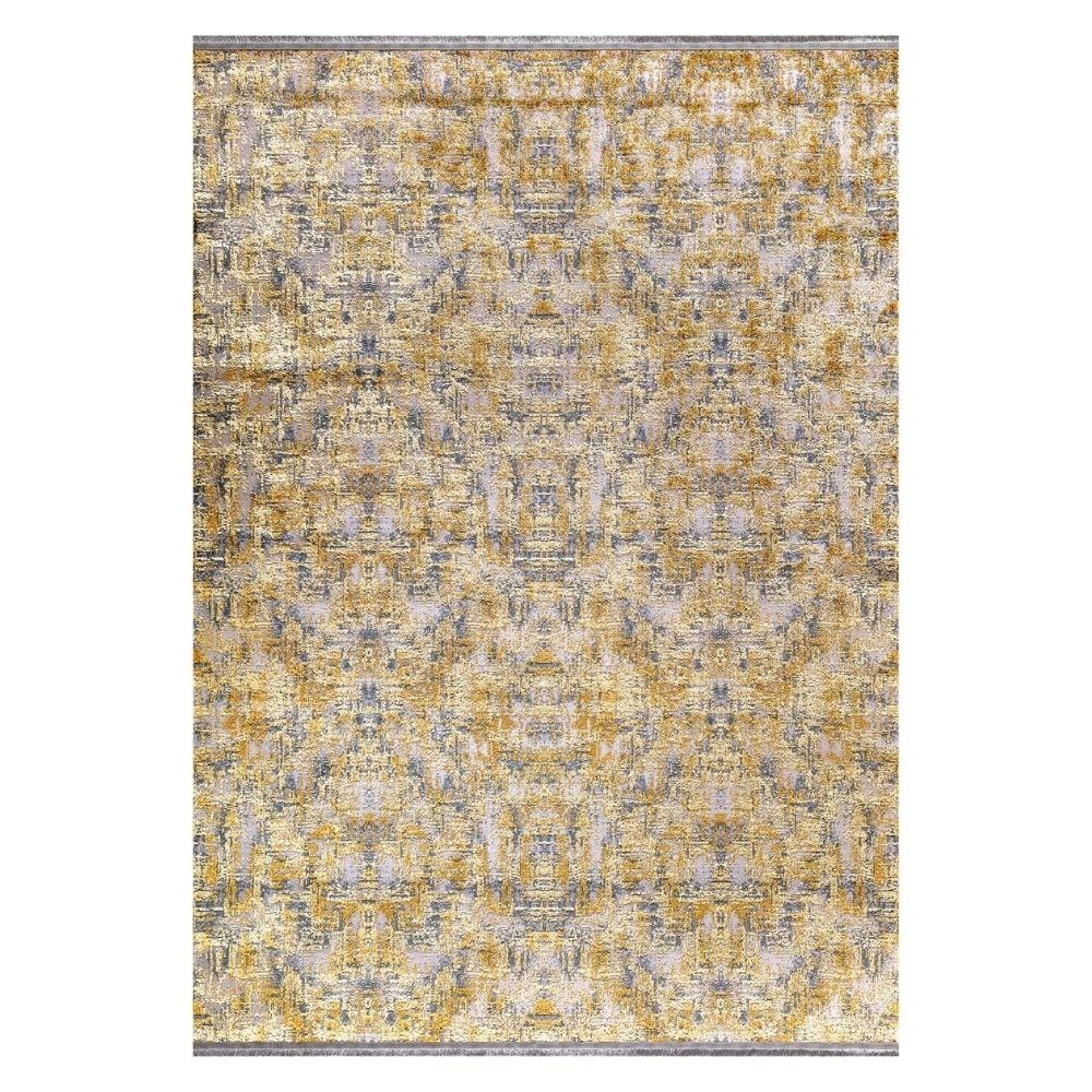 Tappeto antiscivolo Ada 160x230 colore terra superficie lucida