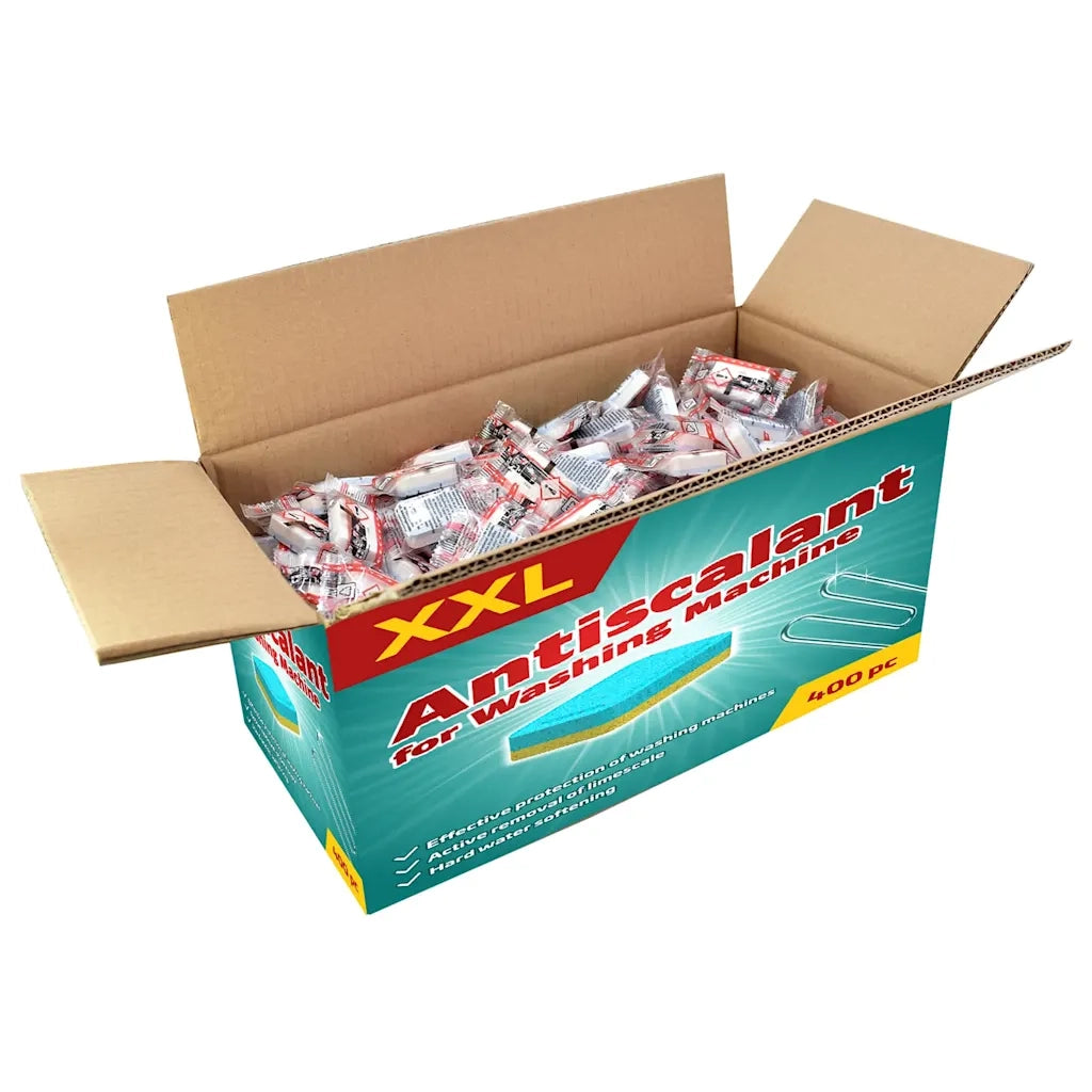 Detergente in Pastiglie Lavatrice 400 pz Anticalcare e Sporco 51653
