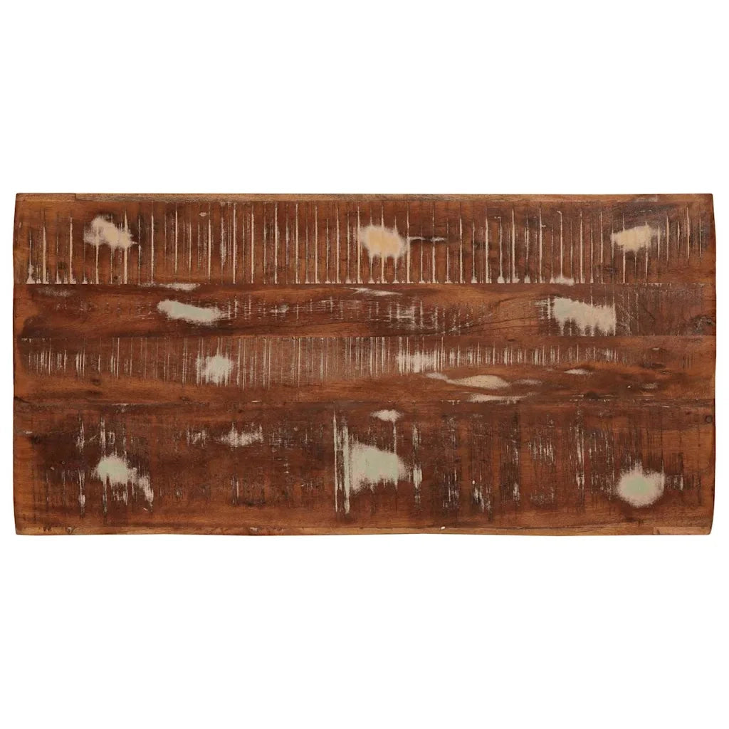 Tavolo Nesting 3 pcs Marrone Legno Recuperato Massello 4104562