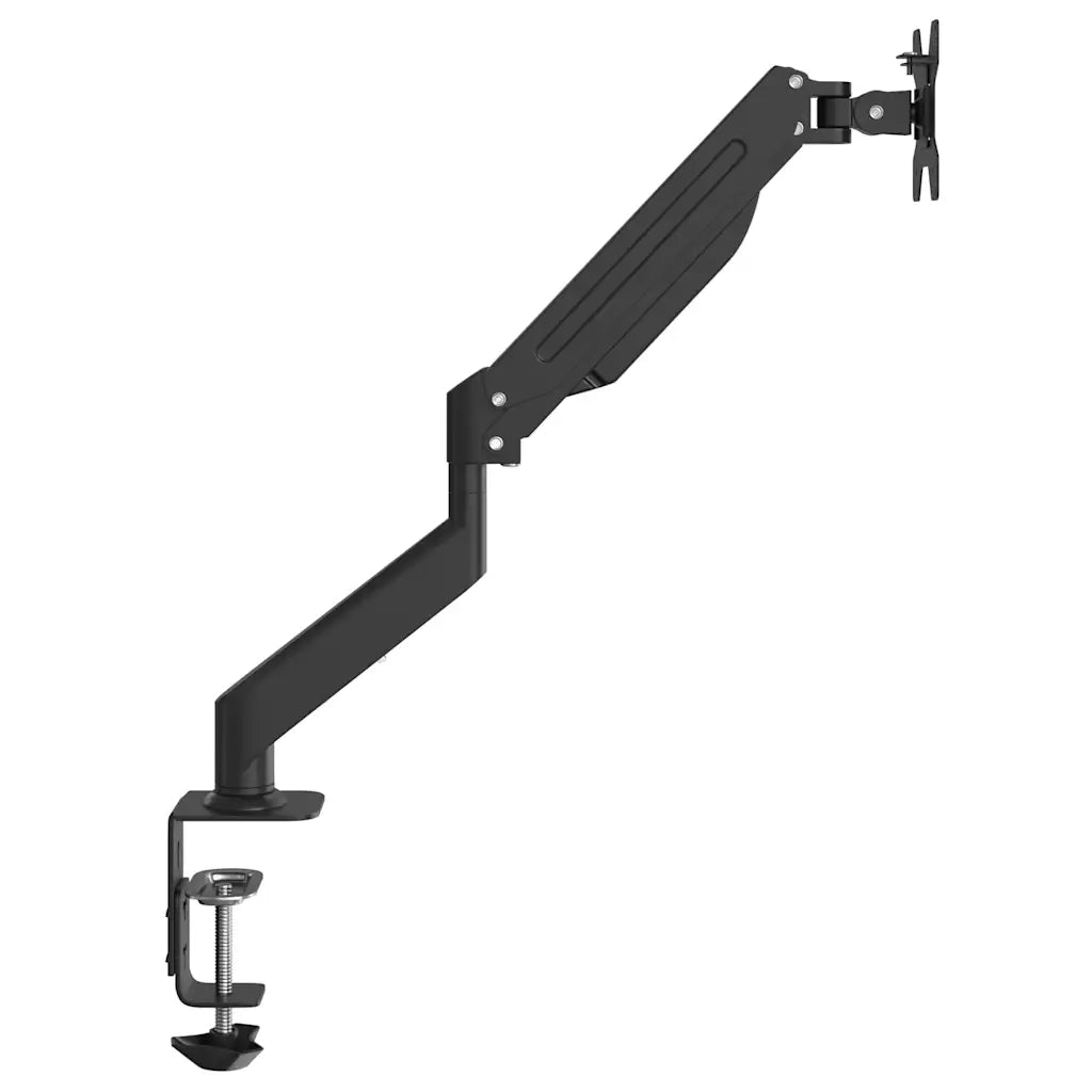 Braccio TV Singolo-Supporto TV per Schermo Max 27 Pollici Molla a Gas 20 kg
