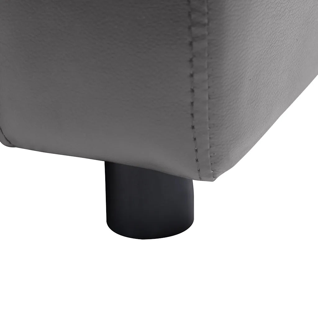 Divano per Cani Grigio 80x50x40 cm in Similpelle CFW7313833