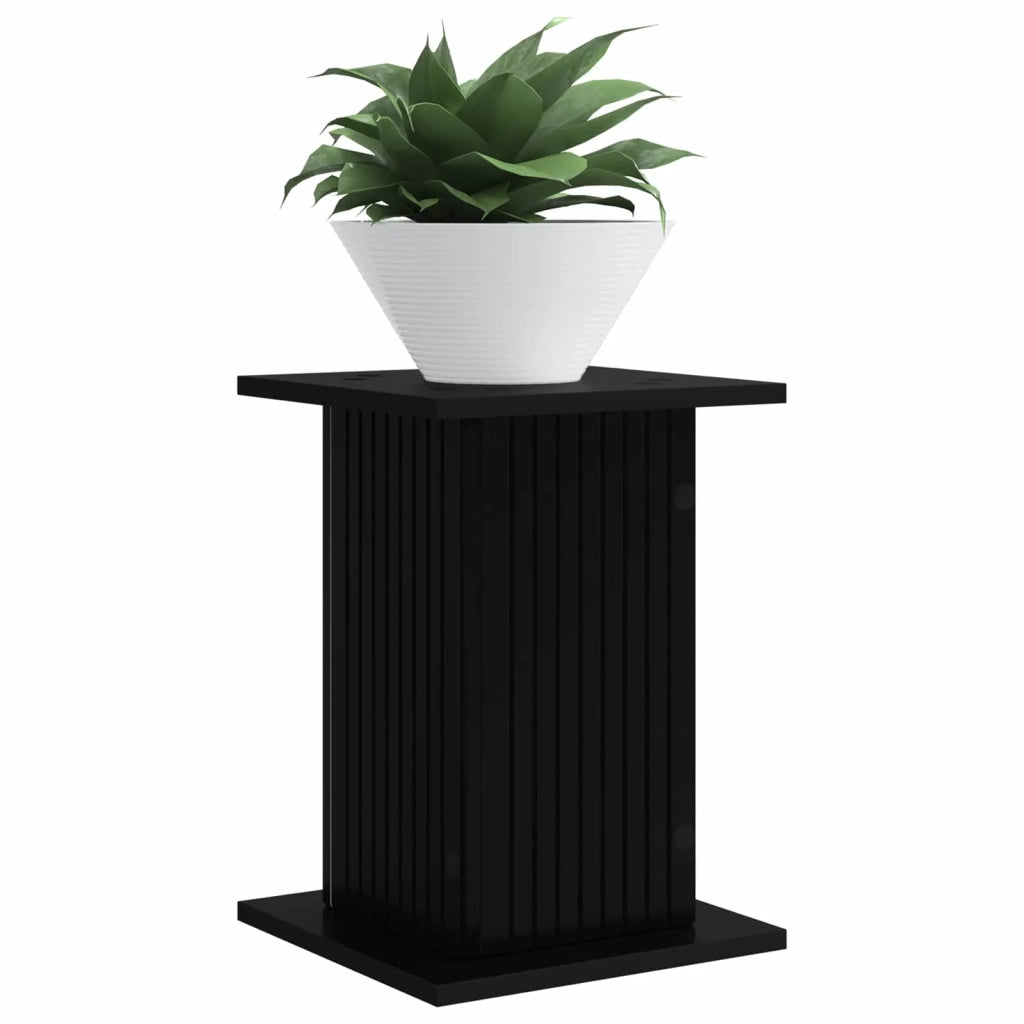 Supporto per piante 2 pcs Nero 30,5 x 30 x 43 cm