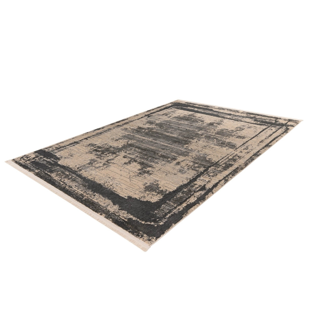Tappeto vintage Adeon 200 in grigio fumo