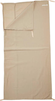 Zaino da letto interno in cotone con imbottitura singola 185 x 80 cm - Beige