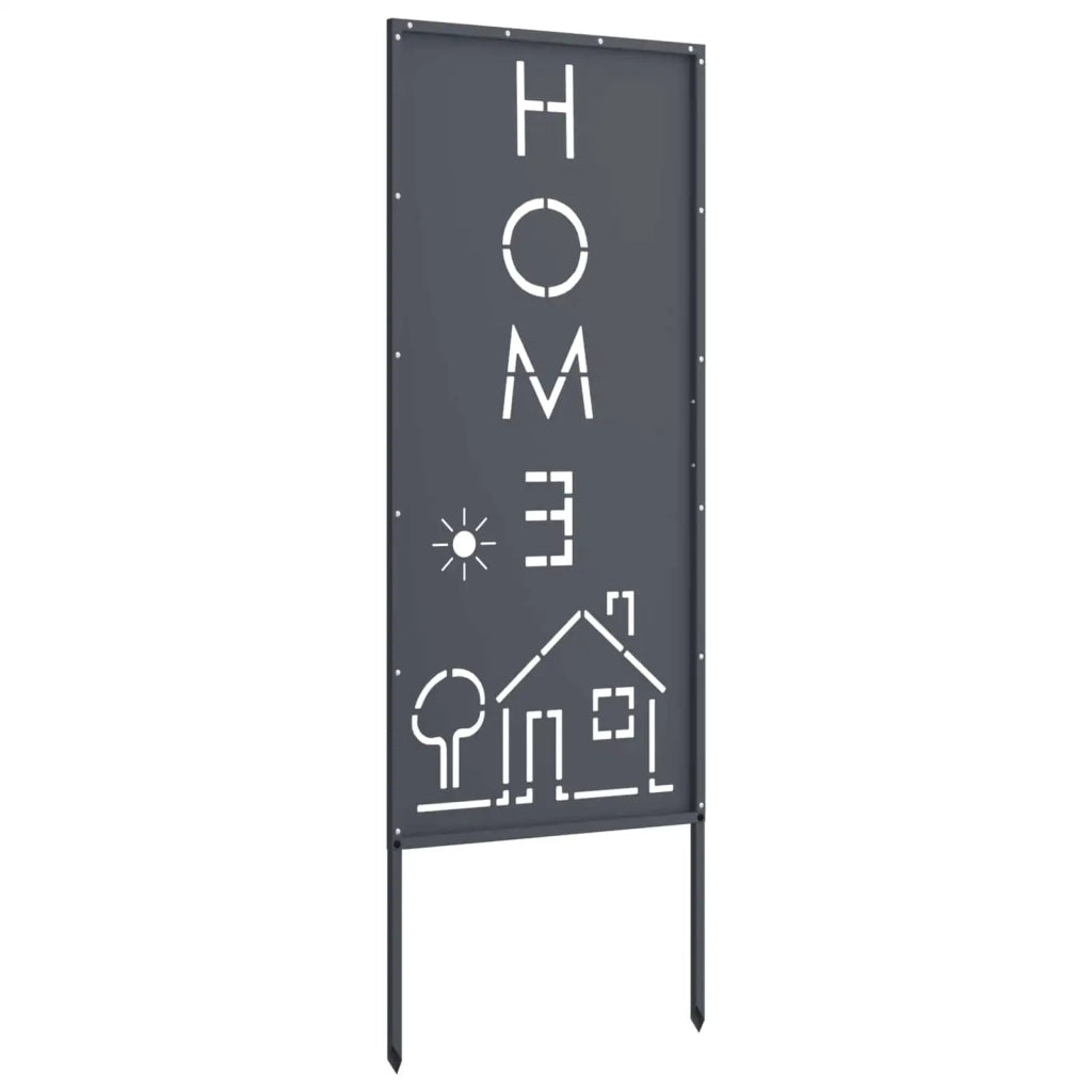 Schermo per privacy in giardino Traforo Antracite 50 x 140 cm CFW3614873