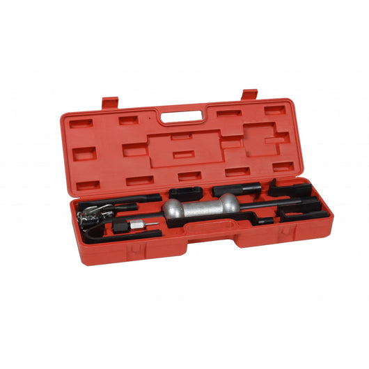 Set universale per martello scorrevole, scatola per attrezzi, garage, officina, fai da te, rosso 3402078
