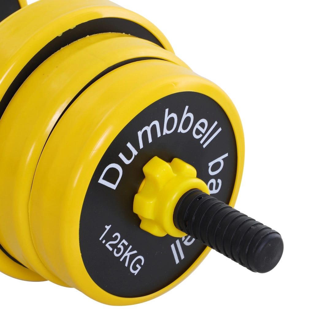 Set di manubri corti e lunghi 20 kg ¨C zephmum ¨C con barra di estensione