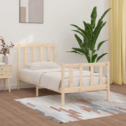 Giroletto-Struttura Letto in Legno Massello 90x200 cm 881925