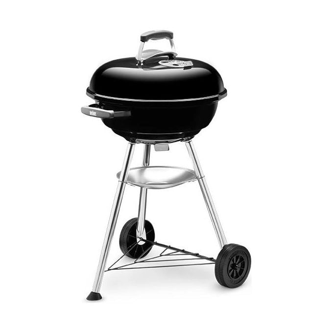 Weber Compact Barbecue Kettle Carbone (combustibile) Nero