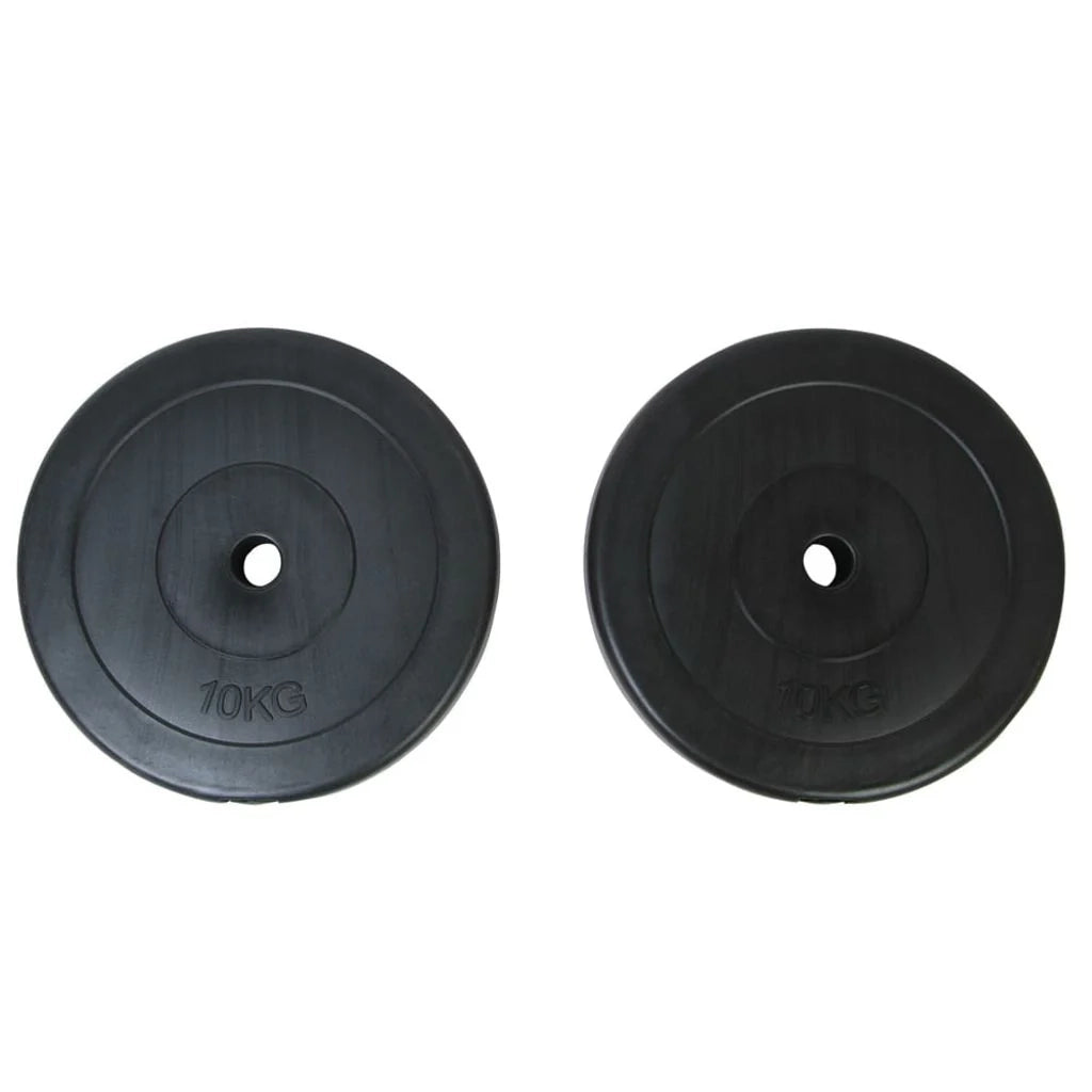 Dischi pesi con manubri 2 x 10 kg pesi per fitness e bodybuilding 02_0000766