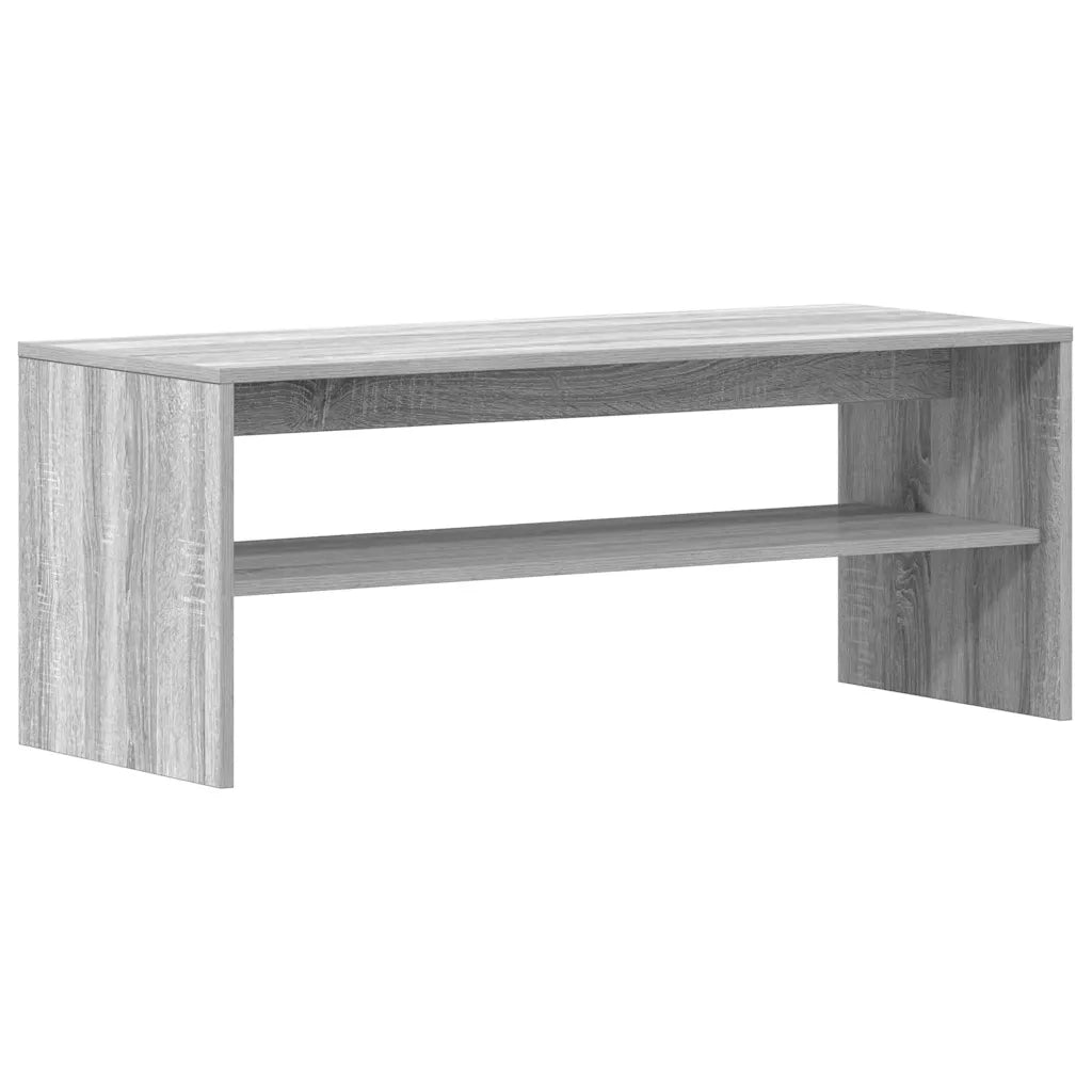 Mobile Porta TV Grigio Sonoma 100x40x40 cm in Legno Multistrato