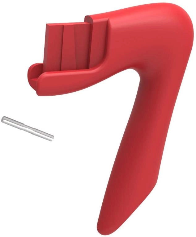 Ricambio Caffè Caffettiera Manico in Nylon Rosso Pedrini da 1/2 a 1 Tazza