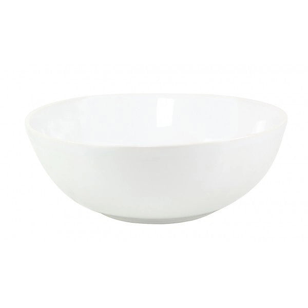 Insalatiera bianca tonda in ceramica kent 23 cm