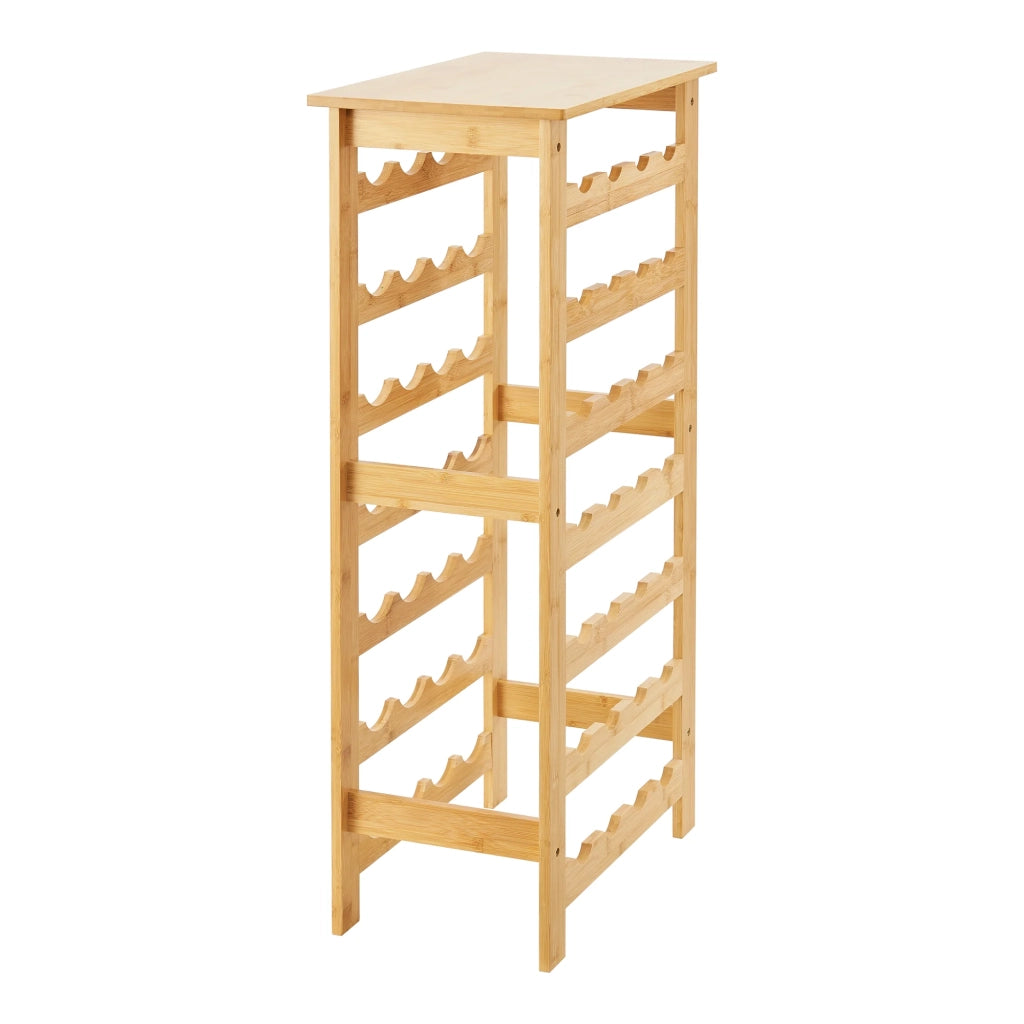 Portabottiglie con 28 scomparti su 7 livelli 94 x 47 x 29 cm 03_0006714