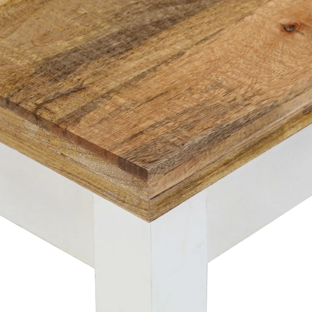 Tavolino da CaffÃ¨ 110x50x40 cm in Legno Massello di Mango cod mxl 57139