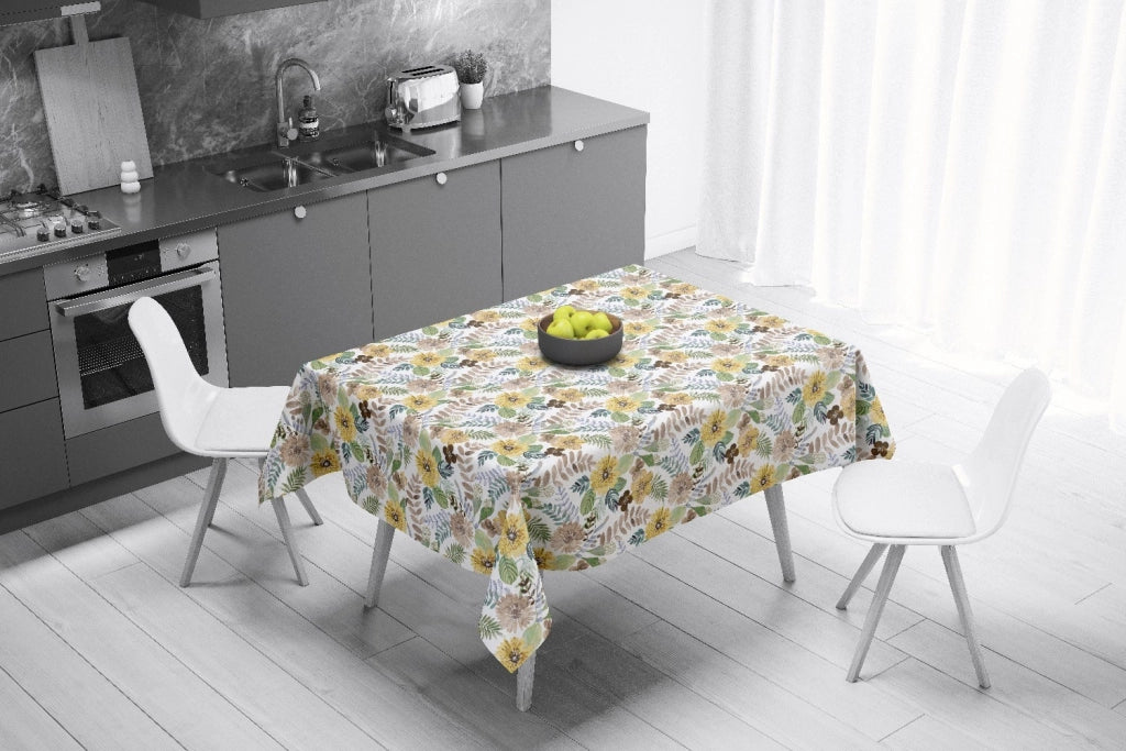 Proteggi Tavolo Morbido Tovaglia 140x380 cm Antiurto Antimacchia Copritavolo Mollettone Fantasia P