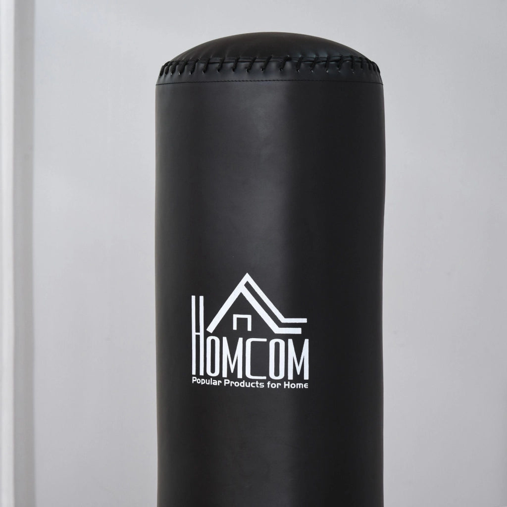 Sacco Boxe da Terra Autoportante con Base Riempibile Ø50x170 cm Nero