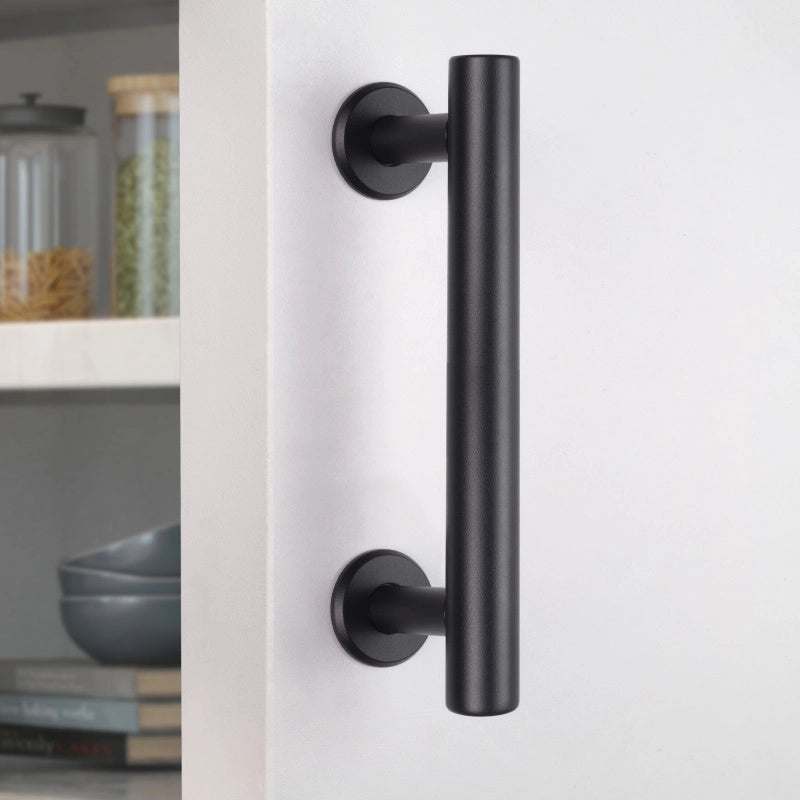 Maniglia per mobili Orlando, L464mm, interasse 384mm, Acciaio, Nichel satinato
