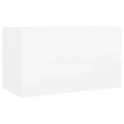 Mobile Lavabo | Armadio Lavabo Bianco 80x38,5x45 cm in Legno Multistrato