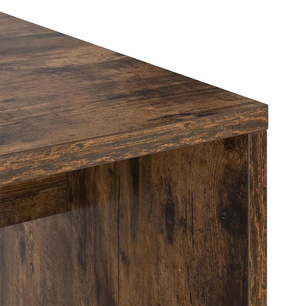 Scrivania | Tavolo da Ufficio Rovere fum¨¦ 102 x 50 x 124 cm Legno multistrato