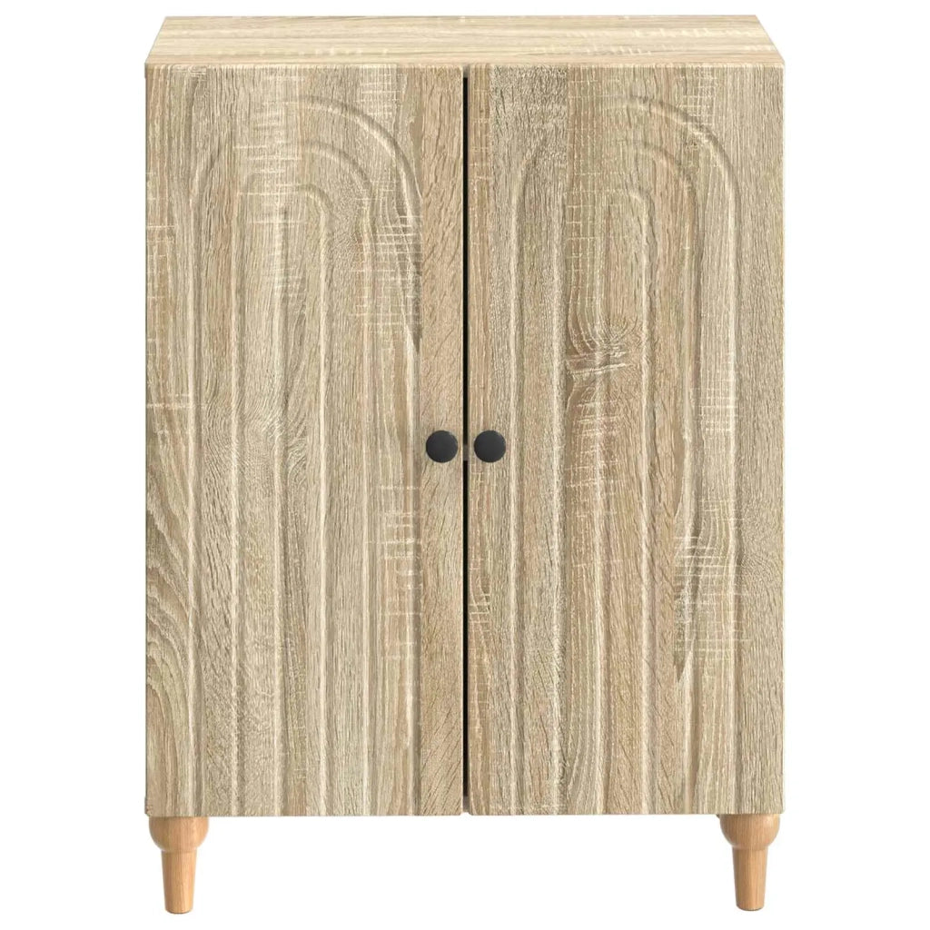 Mobiletto da Bagno ALKMAAR Rovere Sonoma 59,5 x 31 x 80 cm 896177