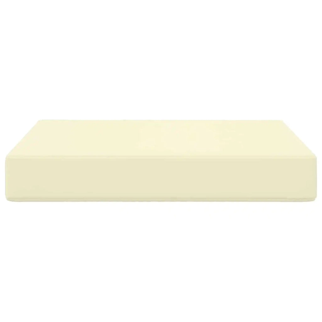 Cuscino per divano da esterno Crema 60 x 60 x 8 cm Poliestere 900695