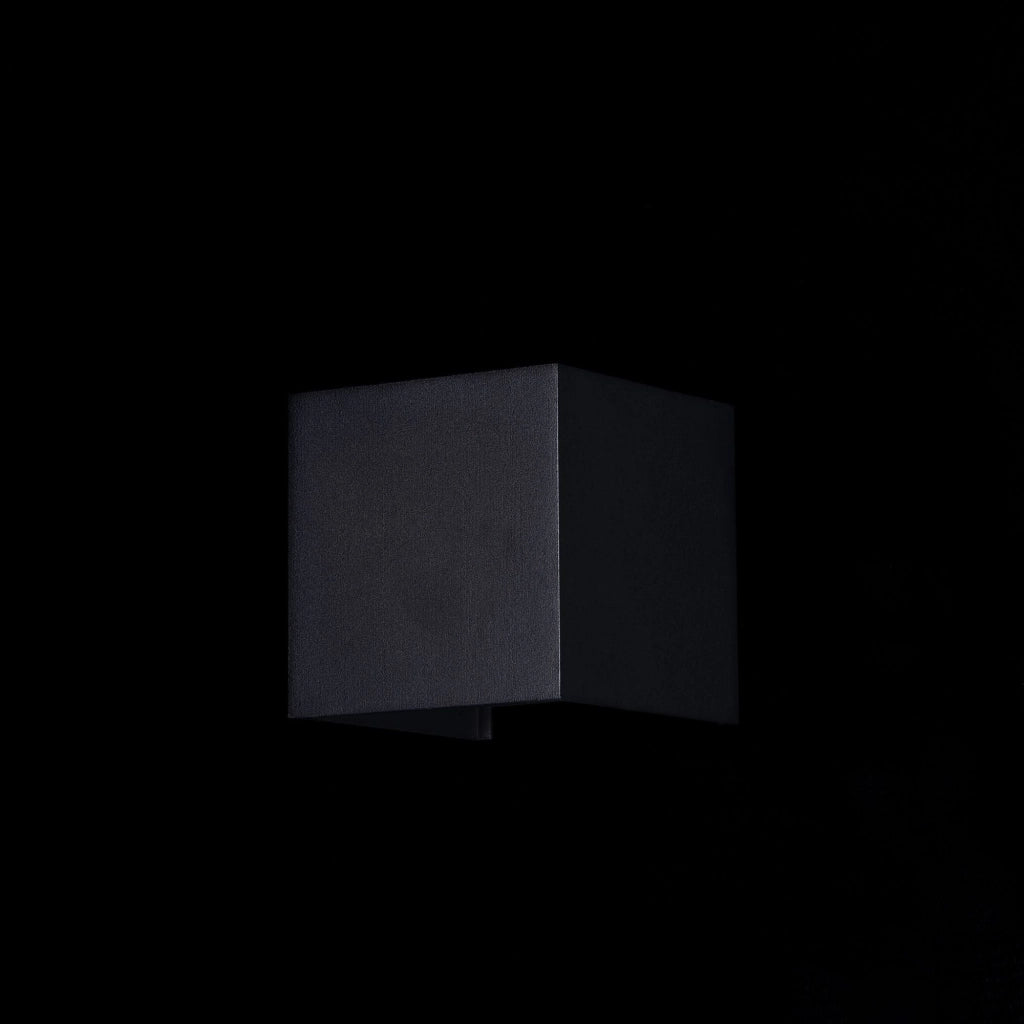 Lampada da parete Outdoor in Metallo Fulton Nero