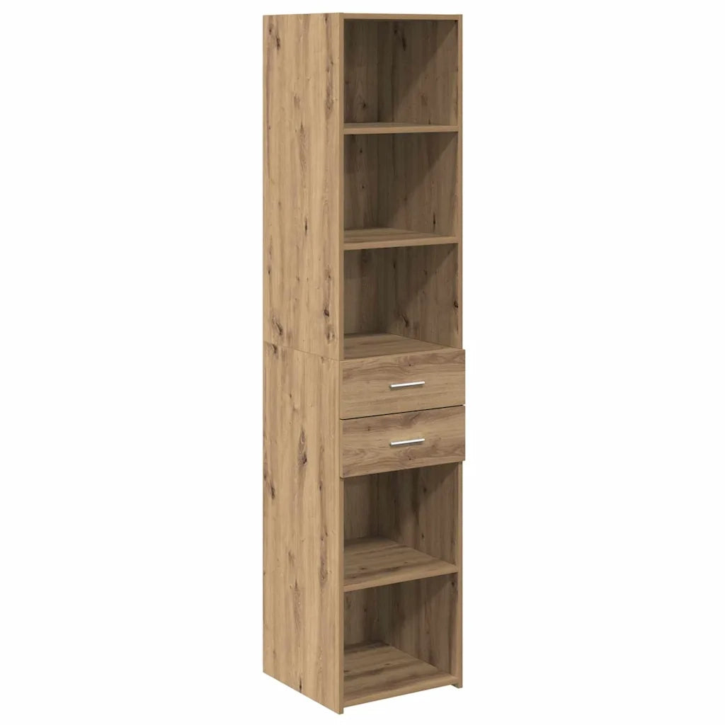 Credenza con Cassetto-Buffet-Armadio da cucina Rovere artigianale 40 x 42,5 x 185 cm