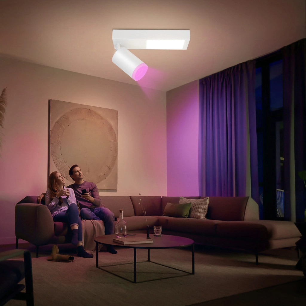 ZMH Faretto da soffitto neri 2 luci legno E14 vintage per soggiorno