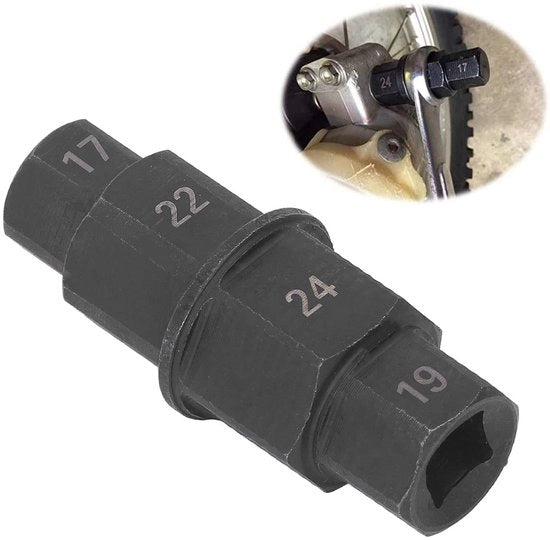 Kit di chiavi a ingranaggio per motori - Adatto per installazione e rimozione - Chiavi a ingranaggio - Per motori - Ampia gamma di applicazioni - Strumento essenziale - Chiave a ingranaggio 

(Kit di chiavi a ingranaggio: 10, 12, 13, 14, 15, 17 mm)