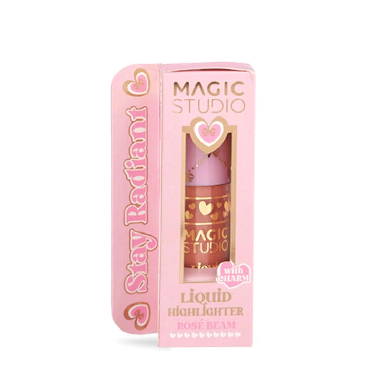 Magic Studio  Coquette illuminante liquido con charm  Rose Beam