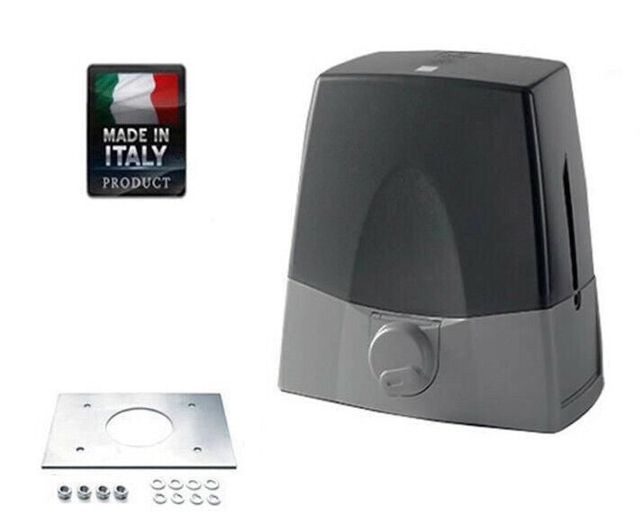 ATTUATORE MOTORE CANCELLO SCORREVOLE 1000 Kg 230V BAGNO D'OLIO USO CONDOMINIALE