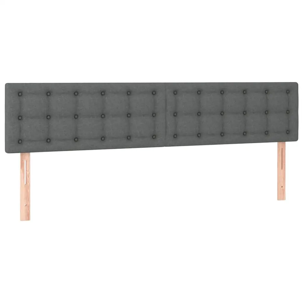 Struttura Letto Pouf con Materassi 180x200 cm in Tessuto 3312037