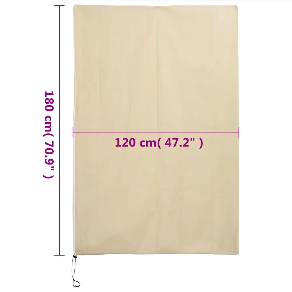 Coperture con Cerniera per Piante 4 pz 70 g/m2 1,2x1,8 m CFW2958360