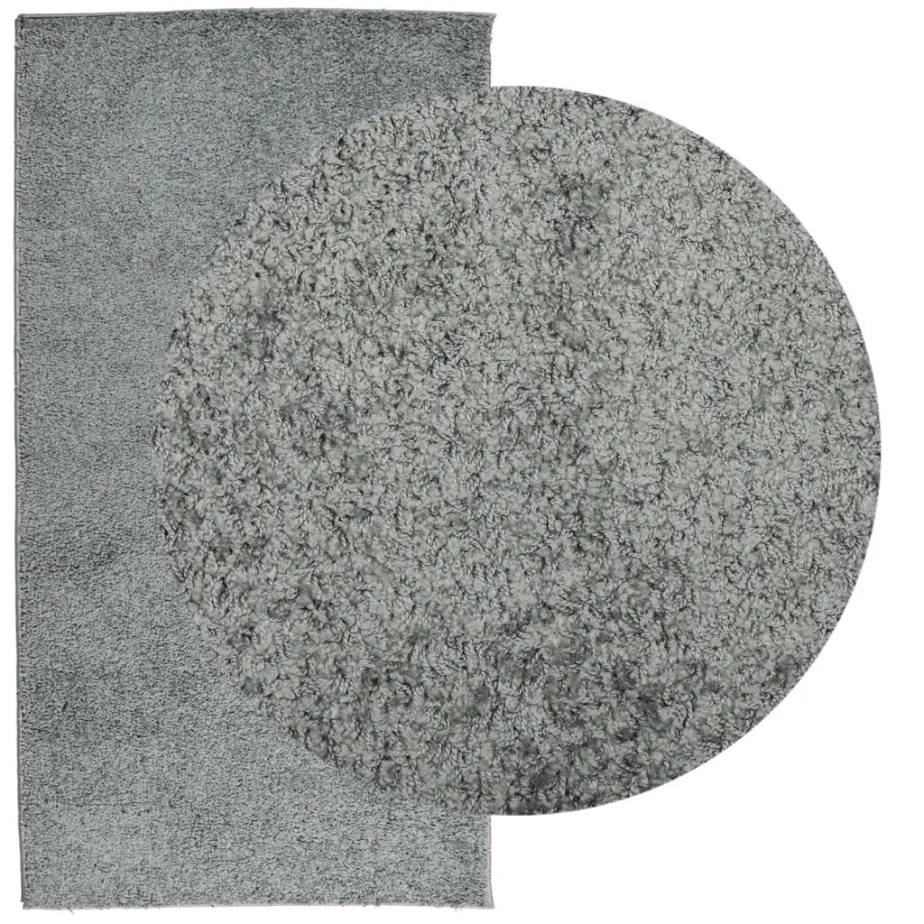 Tappeto Shaggy PAMPLONA a Pelo Lungo Moderno Verde 80x150 cm 375295