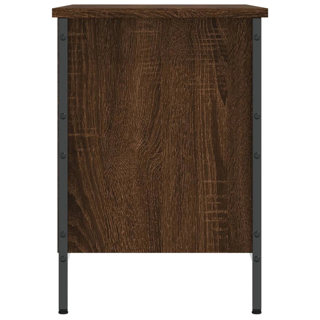 Scarpiera mobiletto portascarpe mobile per ingresso/corridoio/soggiorno 69 x 35 x 50 cm legno ingegnerizzato marrone 02_0021647