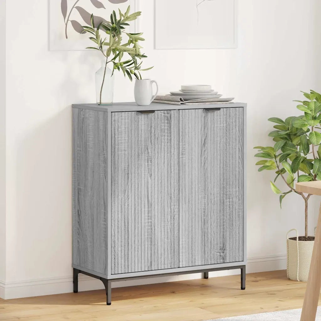 Credenza-Buffet-Armadio da cucina Grigio sonoma 69.5 x 33 x 82 cm Legno multistrato