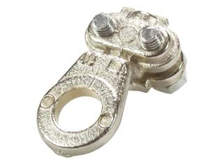 CAPOCORDA CON MORSETTO PER SERAGGIO CAVO- per cavo con sezione mmq.35 - foro ø mm.8 - 10 pezzi