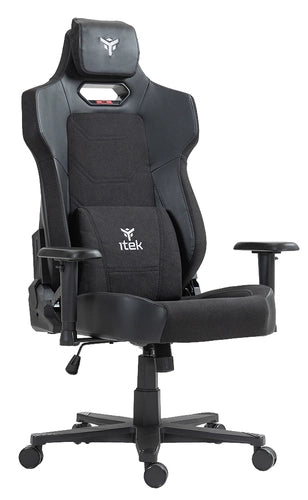 itek SHUTTLE PM66 Sedia per gaming universale Seduta imbottita Nero