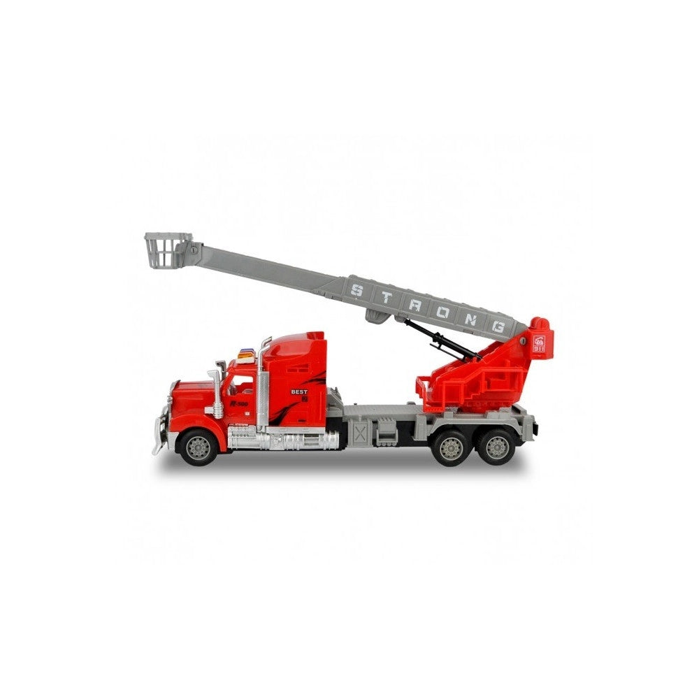 Trade Shop - Camion Scavatutto Da Lavoro Radiocomandato 4 Funzioni In Tre Colori -