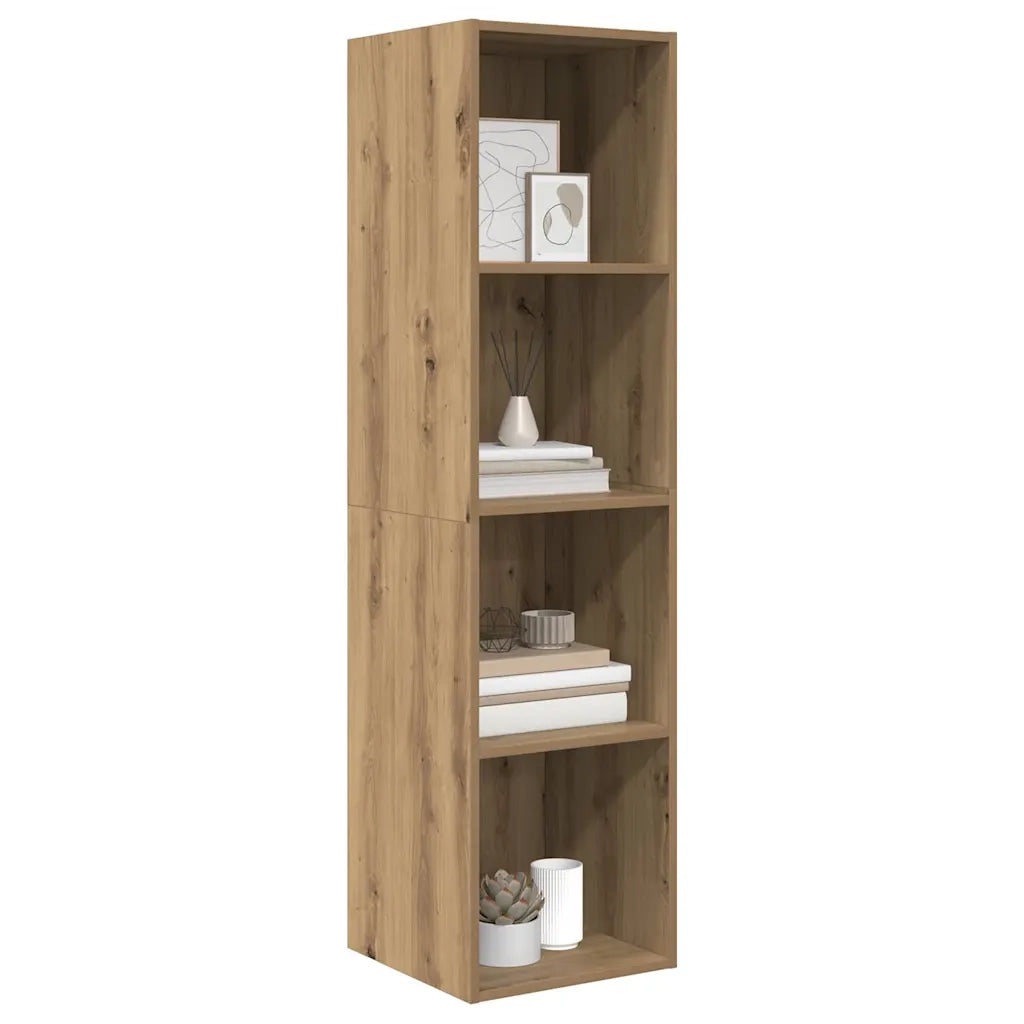 Set mobile TV-Credenza per TV Rovere artigianale 37 x 37 x 142,5 cm
