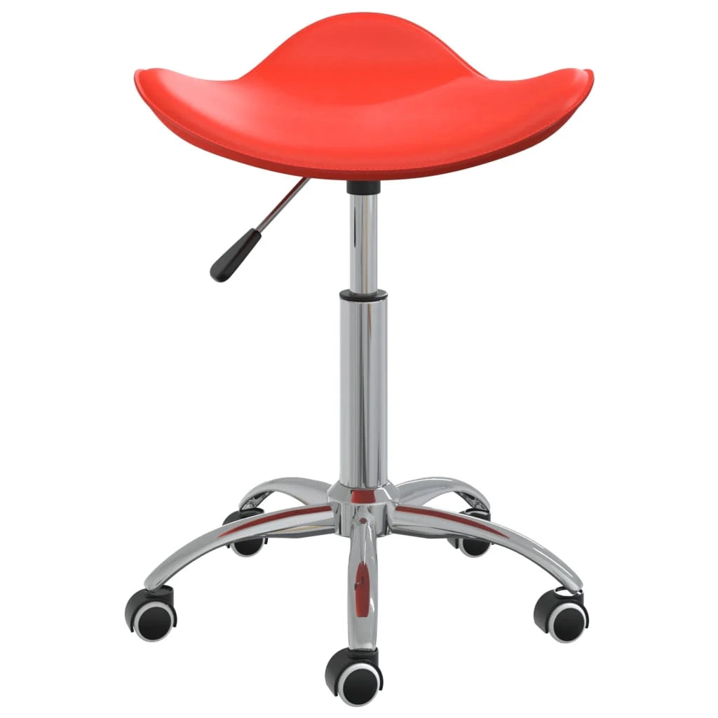 Sedia da ufficio/sedia da studio/poltrona/sedia per computer in similpelle rossa 02_0024062