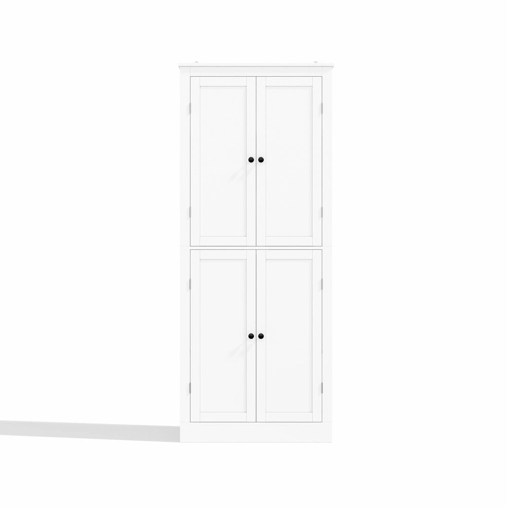 Armadio Cucina Multifunzione con Ante, Ripiani e Cassetto ¨C Xylo ¨C 75x182x40