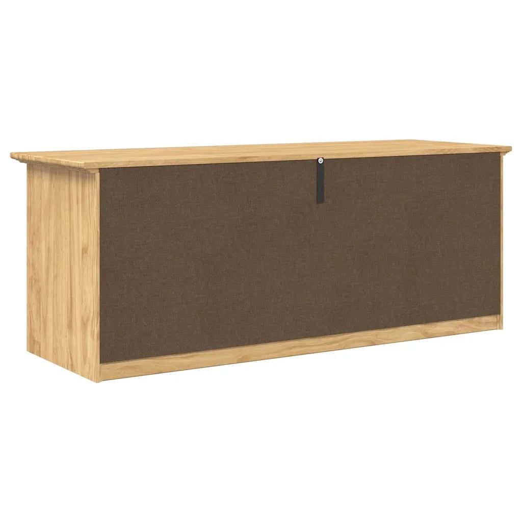 Panchina per corridoio BODO Marrone miele 118 x 40 x 50 cm 42023475