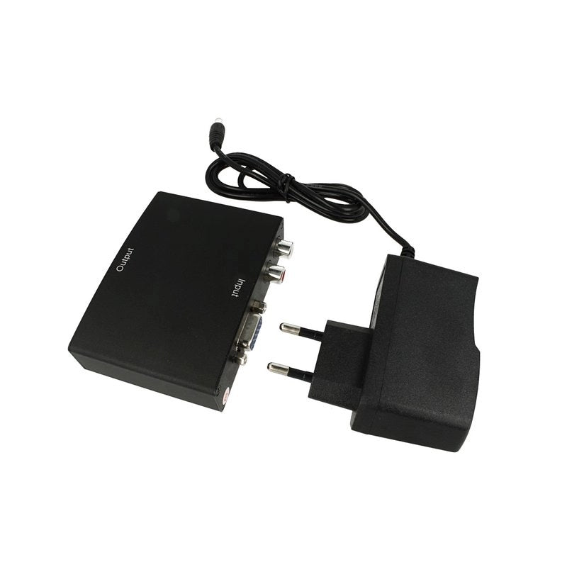 Convertitore VGA-HDMI Da Input VGA + Audio R/L A Output HDMI HD 1080P Per TV Monitor PC Video