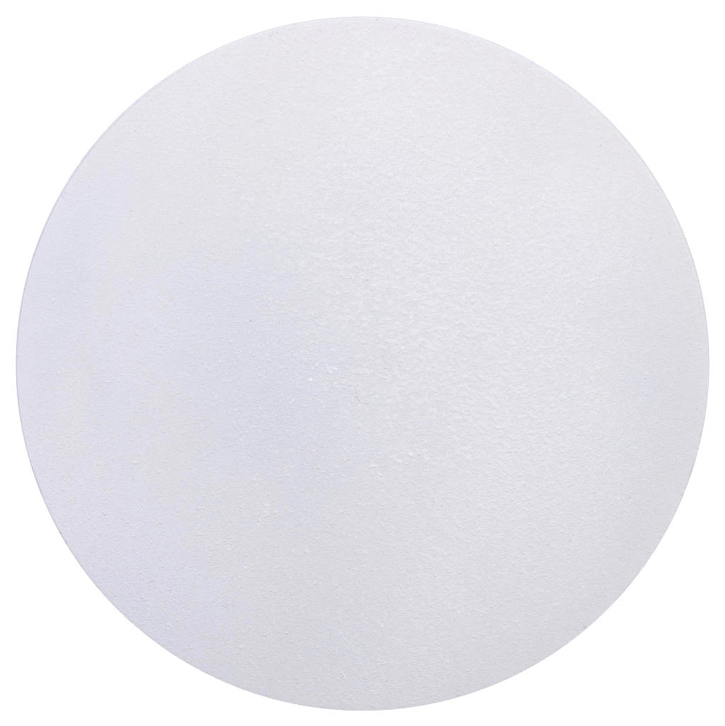 Tavolino in metallo bianco 30x30x59,5h cm