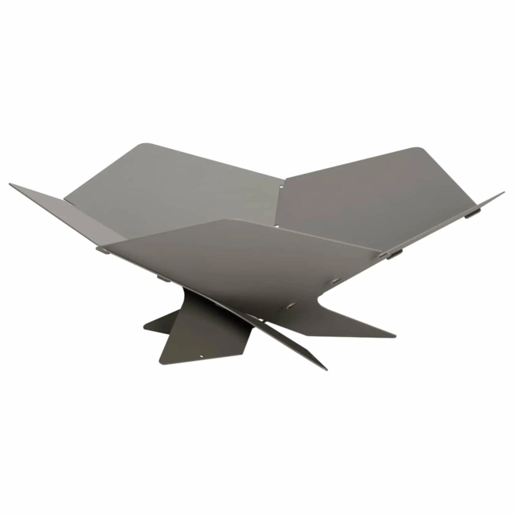 Focolare Ruggine 53 x 53 x 18,5 cm Acciaio Corten 8012605
