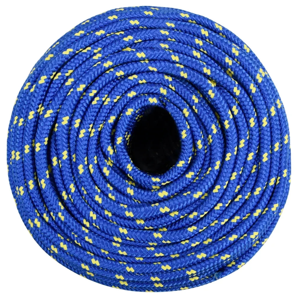 Corda Nautica Blu 8 mm 50 m in Polipropilene cod mxl 51214